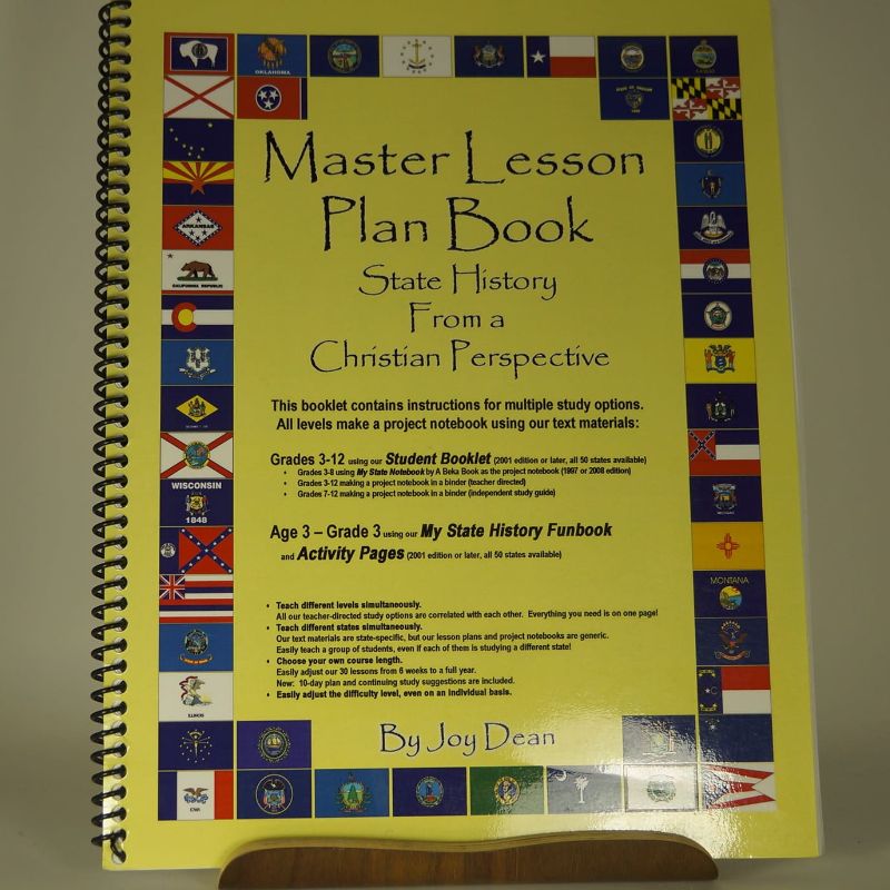State History from a Christian Perspective Master Lesson Plan Book ...
