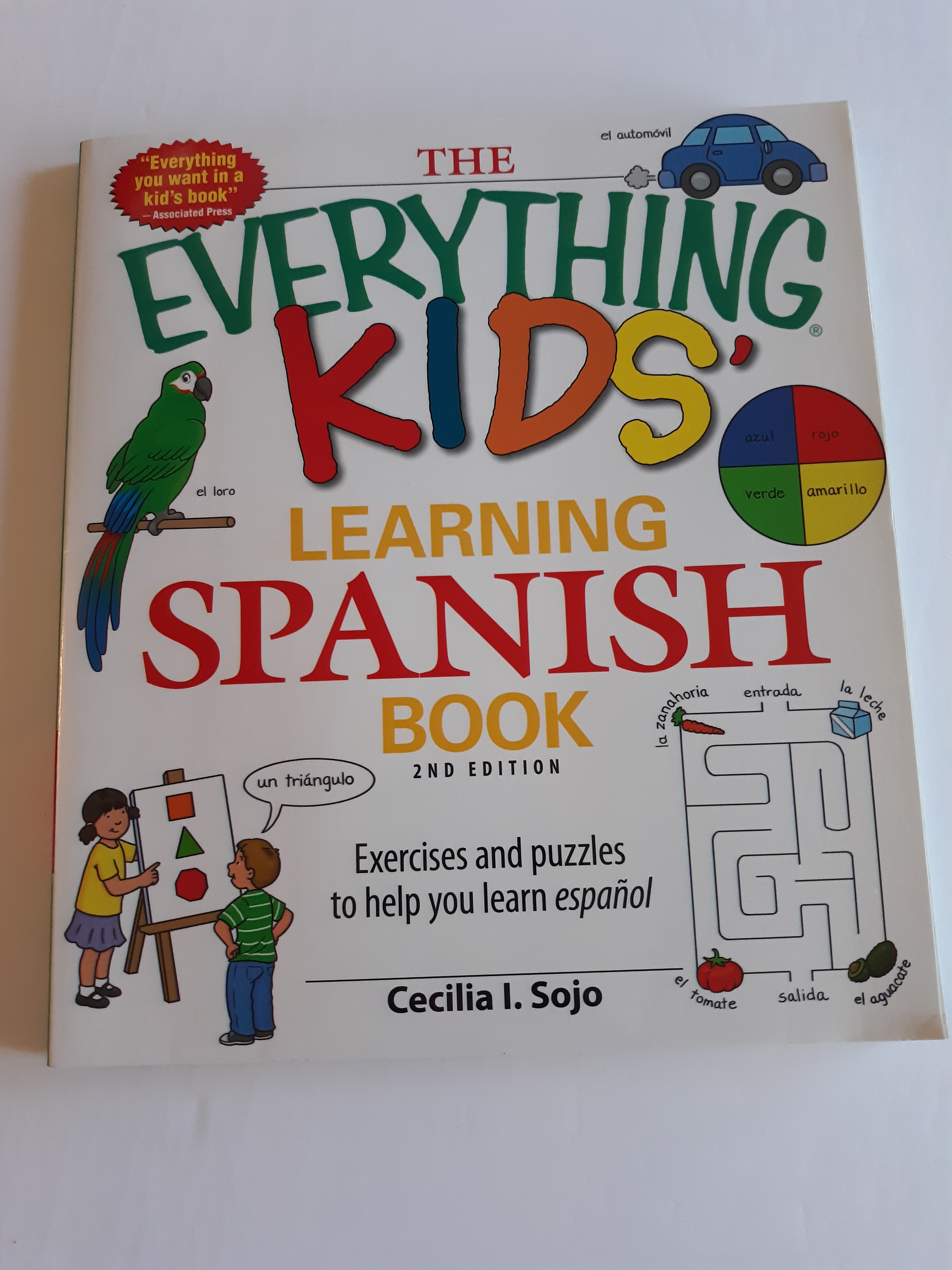 The Everything Kids Learning Spanish Book – Homeschool Used Book